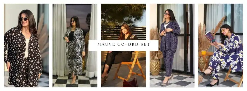 co ord set for women by Shabist