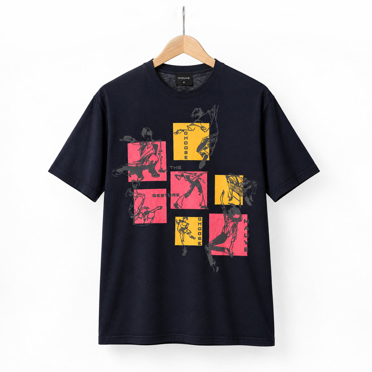 Choose the gesture cotton T shirt