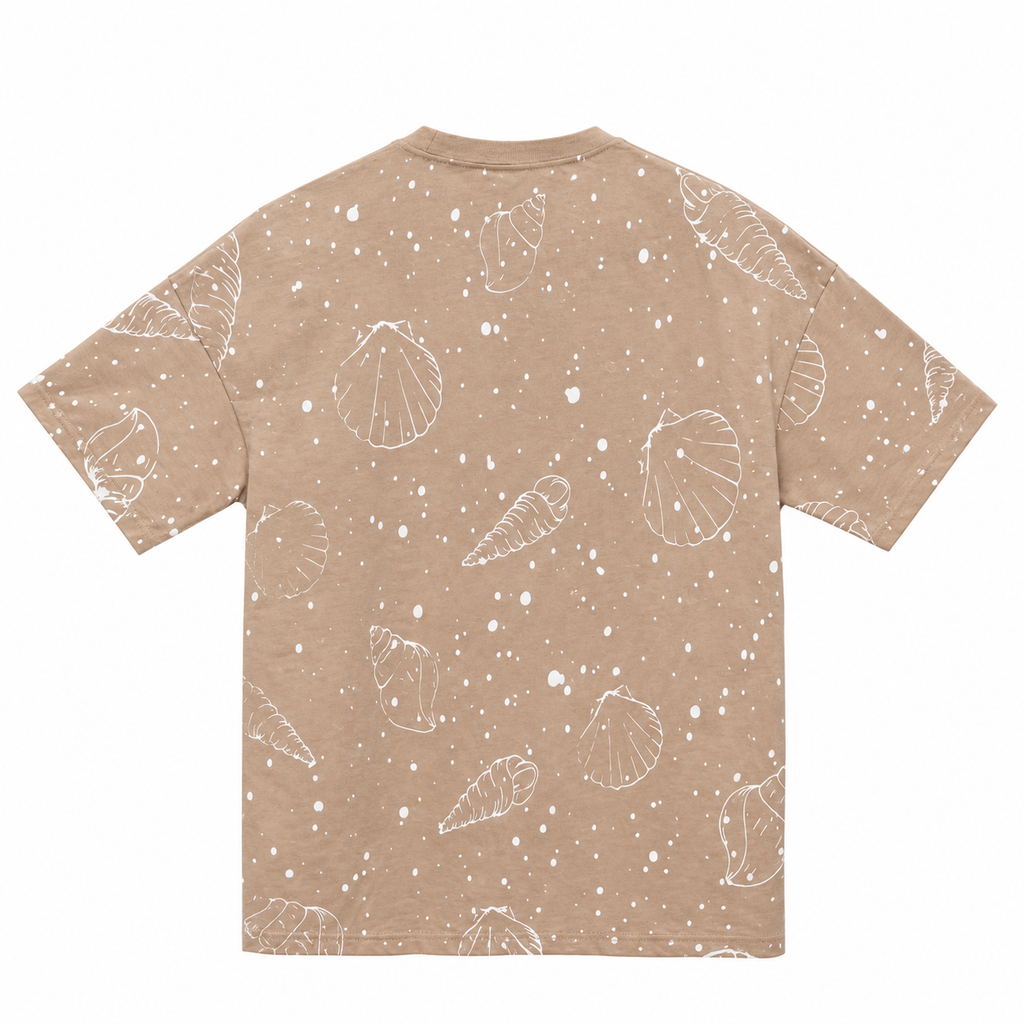 Starry whales cotton T shirt