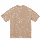 Starry whales cotton T shirt