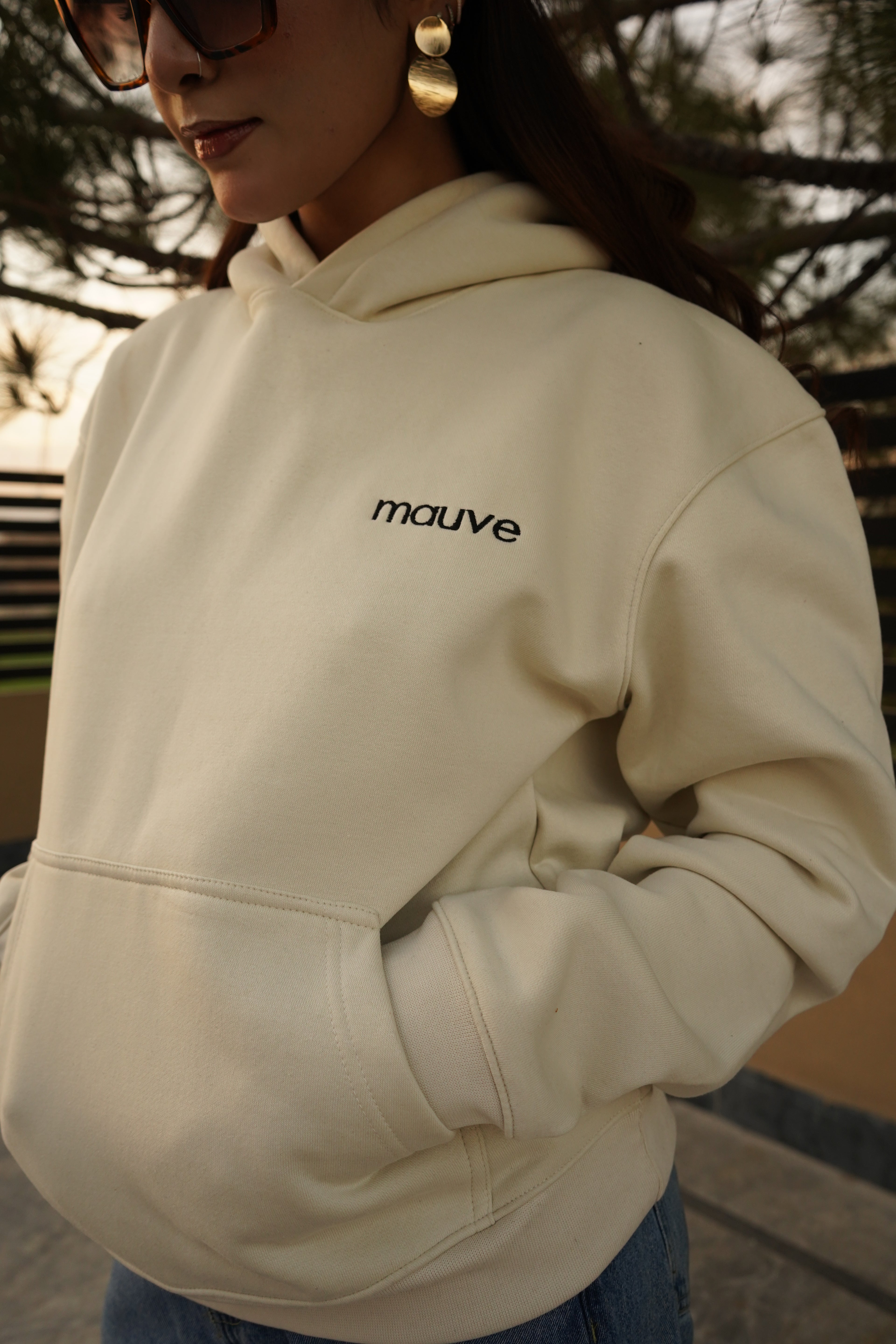 Hoodie From Pekhawar White